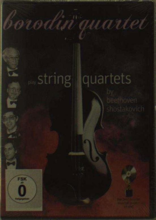 Cover for Borodin Quartett · Beethoven-shostakovich: String Quartets (DVD) (2013)