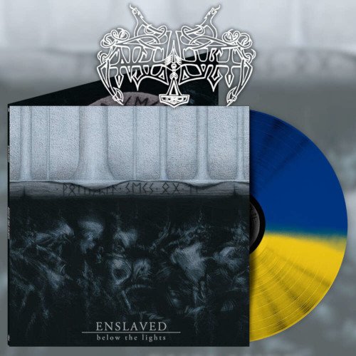Cover for Enslaved · Below The Lights (Blue / Yellow Vinyl LP) (LP) (2022)