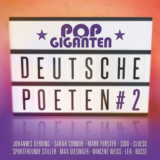 Pop Giganten - Deutsche Poeten 2 - V/A - Musique - POLYSTAR - 0600753941782 - 14 mai 2021