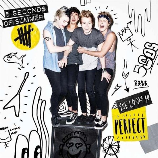 Cover for Five Seconds Of Summer · She Looks So Perfect (SCD) [EP edition] (2014)