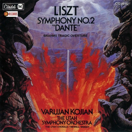 Liszt: Symphony No. 2 'dante' / Brahms: Tragic Overture - Utah Symphony Orchestra / Utah Choral - Musikk - CITADEL - 0712187489782 - 9. juni 2023