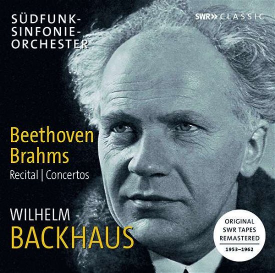Cover for Beethoven / Brahms · Wilhelm Backhaus Recitals (CD) (2018)