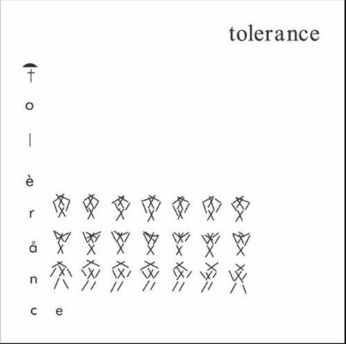 Cover for Tolerance (LP) [Limited edition] (2021)