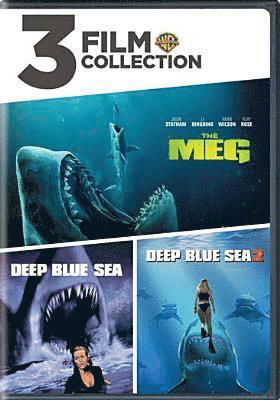 Cover for Meg / Deep Blue Sea / Deep Blue Sea 2 (DVD) (2019)