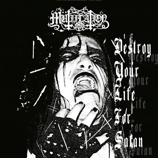 Cover for Mutilation · Destroy Your Life for Satan (CD) (2022)