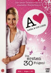 Jeanette Biedermann · Anna Und Die Liebe-box 1-folge 1-30 (DVD) (2009)