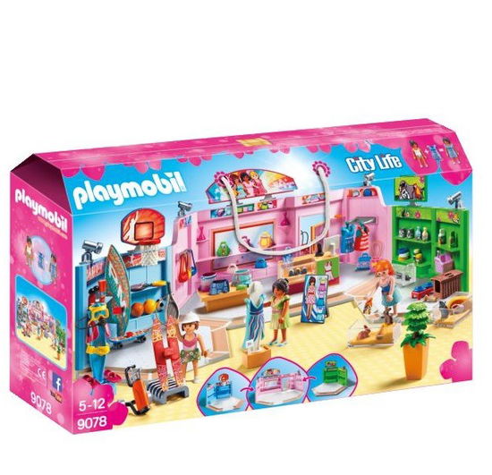 Cover for Playmobil · 9078 - Einkaufspassage (Leketøy) (2017)