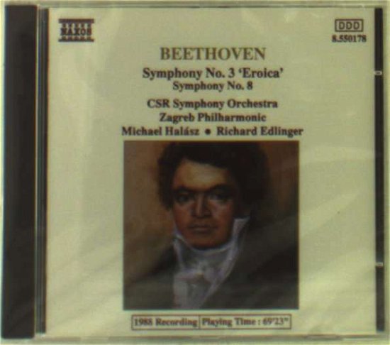 Cover for Michael Halász · Sinfonie 3,8 (CD) (1991)