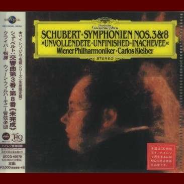 Symphonies Nos. 3.. - Schubert F. - Música - UNIVERSAL - 4988031277782 - 6 de janeiro de 2020