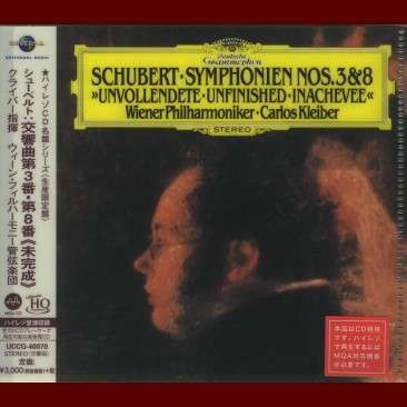 Symphonies Nos. 3.. - Schubert F. - Musik - UNIVERSAL - 4988031277782 - 6. januar 2020