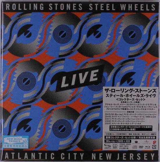 Cover for The Rolling Stones · Steel Wheels (Blu-ray) [Japan Import edition] (2020)