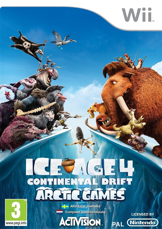 Cover for Activision Blizzard · Ice Age: Continental Drift (DELETED TITLE) (Wii) (2012)