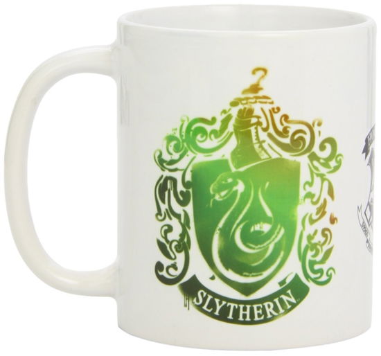 Cover for Harry Potter · Harry Potter - Slytherin Stencil Crest Mugs (Toys) (2017)