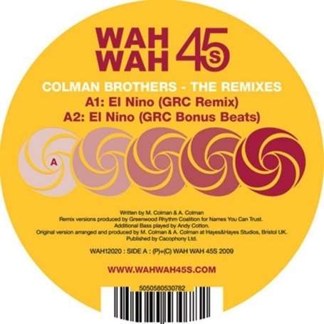 Remixed - Colman Brothers - Muzyka - wah wah - 5050580530782 - 29 września 2009