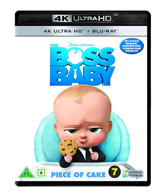 Cover for The Boss Baby (4K UHD + Blu-ray) [4K edition] (2018)