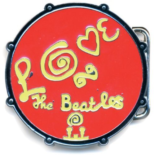 The Beatles Belt Buckle: Love Drum - The Beatles - Merchandise - Apple Corps - Accessories - 5055295303782 - 10. Dezember 2014
