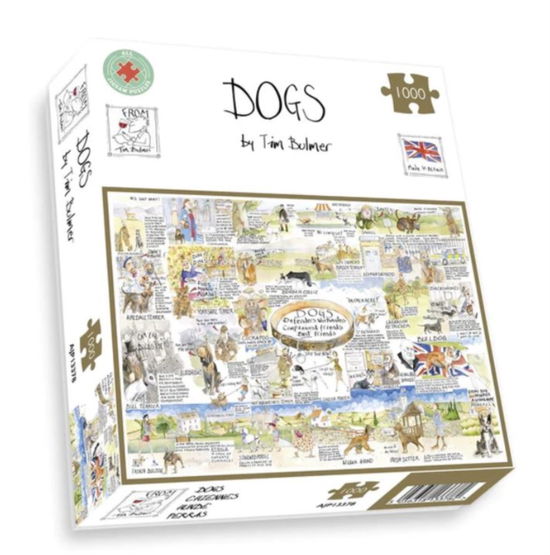 Cover for Tim Bulmer's Dogs Jigsaw 1000 Piece Puzzle (MERCH) (2023)