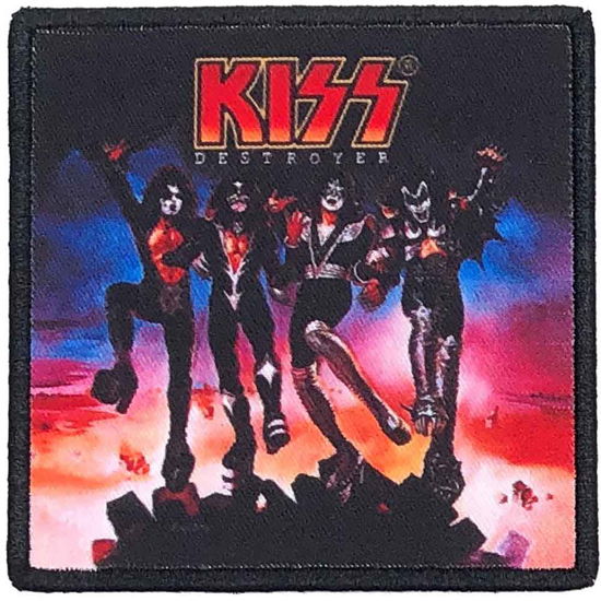 KISS Printed Patch: Destroyer (Standard) - Kiss - Merchandise -  - 5056368633782 - 