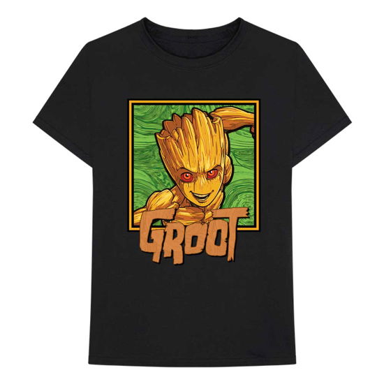 Marvel Comics Unisex T-Shirt: I am Groot - Groot Square - Marvel Comics - Merchandise -  - 5056561018782 - 