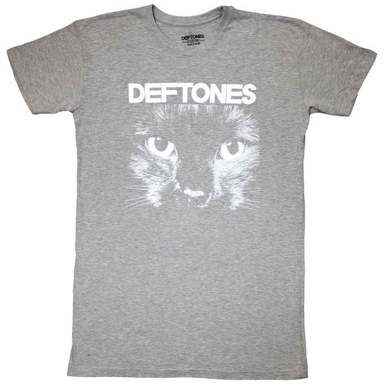 Deftones Ladies T-Shirt Dress: Sphynx (Grey) - Deftones - Produtos - - 5056737268782 - 23 de julho de 2024