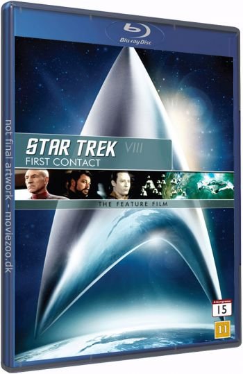Cover for Star Trek · Star Trek 8: First Contact ('96) (Blu-ray) [Remastered edition] (2009)