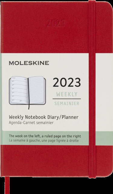 Moleskine 2023 12month Weekly Pocket Har - Moleskine - Other - MOLESKINE - 8056420859782 - June 9, 2022