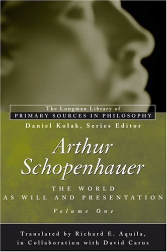 Cover for Arthur Schopenhauer · Arthur Schopenhauer: The World as Will and Presentation: Volume I (Taschenbuch) (2019)