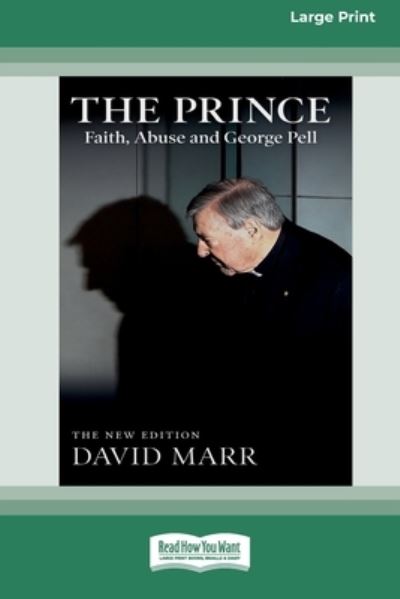 Cover for David Marr · The Prince Faith, Abuse and George Pell (Paperback Book) (2019)