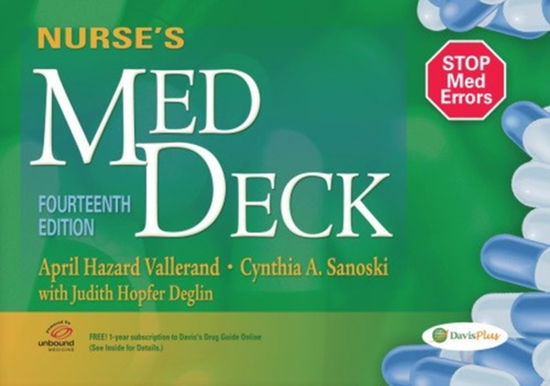 Cover for F.A. Davis Company · Nurse's Med Deck (Flashcards) (2014)