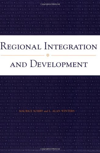 Cover for L. Alan Winters · Regional Integration and Development (World Bank Publication) (Taschenbuch) (2003)