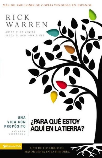 Cover for Zondervan Publishing · Una Vida Con Proposito: Para Que Estoy Aqui En La Tierra? - Purpose Driven Life (Paperback Bog) (2012)