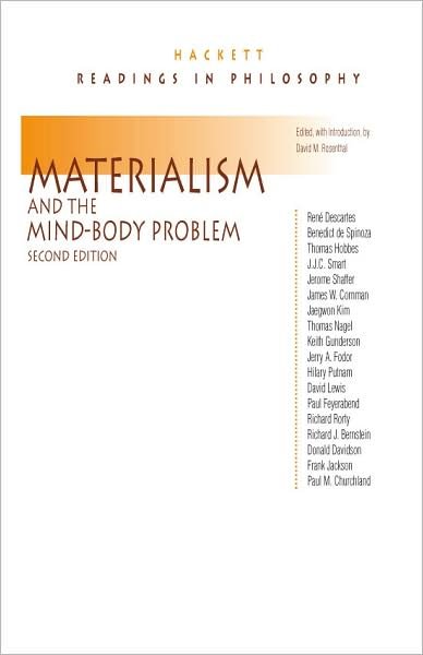 Cover for David M. Rosenthal · Materialism and the Mind-Body Problem (Paperback Bog) (2000)