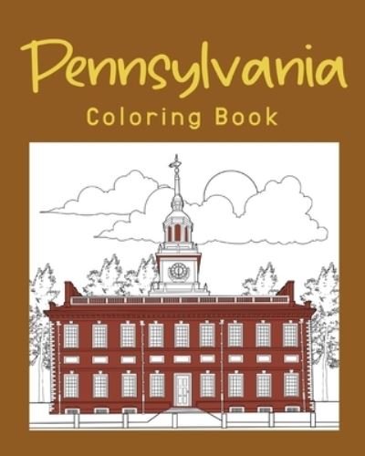 Cover for Paperland · Pennsylvania Coloring Book (Paperback Bog) (2024)