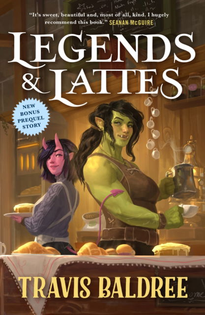 Cover for Travis Baldree · Legends &amp; Lattes: A Novel of High Fantasy and Low Stakes, Deluxe Edition - Legends &amp; Lattes (Inbunden Bok) (2024)