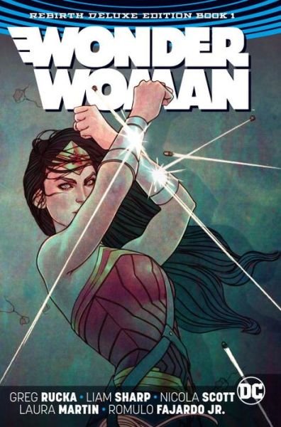 Cover for Greg Rucka · Wonder Woman The Rebirth Deluxe Edition Book 1 (Rebirth) (Hardcover Book) [Deluxe Ed Book 1 edition] (2017)