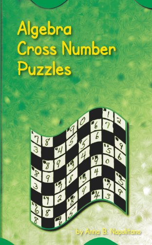 Cover for Anna B. Napolitano · Algebra Cross Number Puzzles (Paperback Book) (2011)