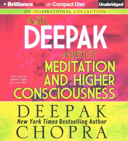 Cover for Deepak Chopra · Ask Deepak About Meditation &amp; Higher Consciousness (CD) (2015)