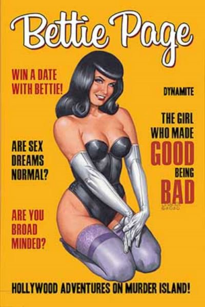 Cover for Karla Pacheco · Bettie Page: Hollywood Adventures on Murder Island! (Paperback Book) (2022)