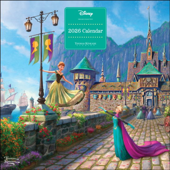 Disney Dreams Collection by Thomas Kinkade Studios 2026 Wall Calendar - Thomas Kinkade - Merchandise - Andrews McMeel Publishing - 9781524896782 - August 12, 2025