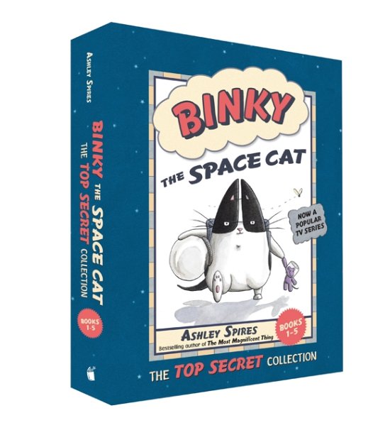 Cover for Ashley Spires · Binky The Space Cat: The Top Secret Collection (Taschenbuch) (2023)
