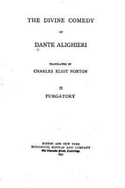 Cover for Dante Alighieri · The Divine Comedy - II - Purgatory (Taschenbuch) (2016)