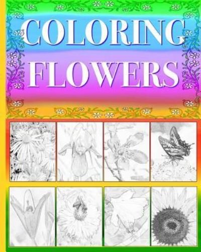 Cover for R D Johnson · Coloring Flowers (Pocketbok) (2017)