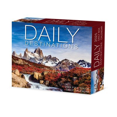 Daily Destinations 2025 6.2 X 5.4 Box Calendar - Willow Creek Press - Gadżety - Willow Creek Press Calendars - 9781549240782 - 10 września 2024