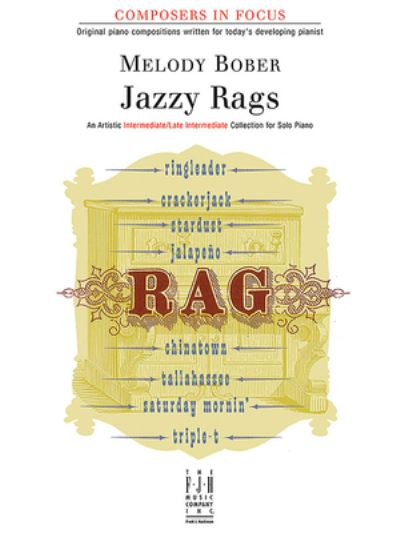 Cover for Melody Bober · Jazzy Rags (Book) (2024)