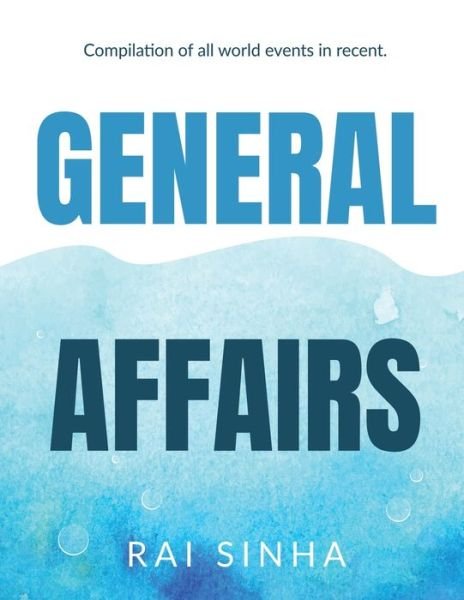 Cover for Rai Sinha · General Affairs (Book) (2020)