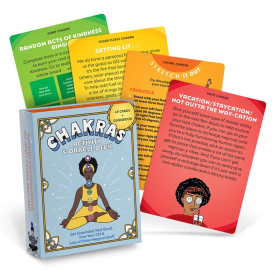 Cover for Knock Knock · Knock Knock Chakras Deck (Flashcards) (2025)