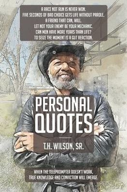 Cover for Sr T H Wilson · Personal Quotes (Paperback Book) (2019)