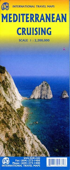 Cover for ITM Publications · International Travel Maps: Mediterranean Crusing (Innbunden bok) (2022)