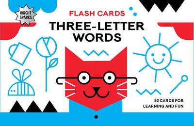 Cover for D Lipniewska · Bright Sparks Flash Cards – Three–letter Words (Pocketbok) (2020)
