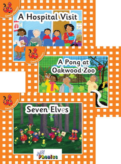 Jolly Phonics Orange Level Readers Set 5: in Precursive Letters - Louise Van-Pottelsberghe - Książki - Jolly Learning Ltd - 9781844145782 - 16 lipca 2019